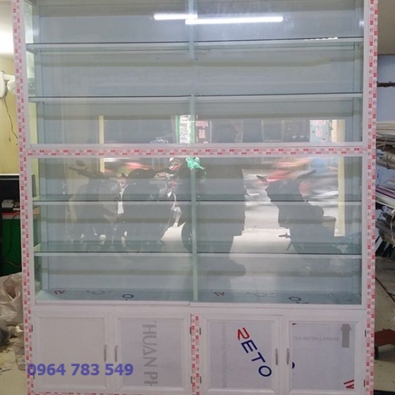 Dịch vụ làm tủ thuốc tây nhôm kính theo yêu cầu tại Tp.HCM 