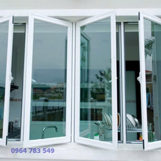 Thi Công , lắp đặt Cửa Sổ Nhôm Kính 4 cánh Quận 7, HCM